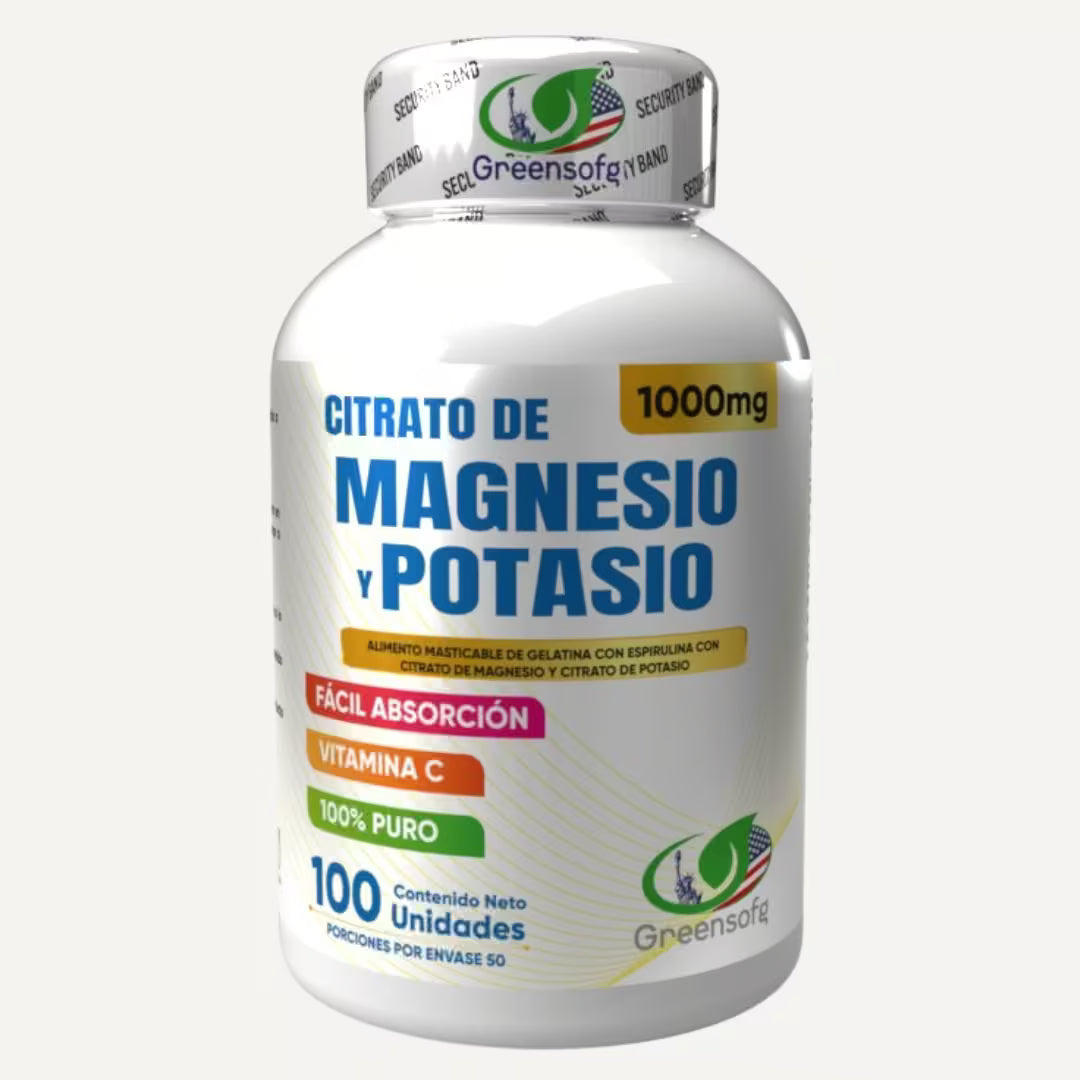 Citrato de magnesio y potasio