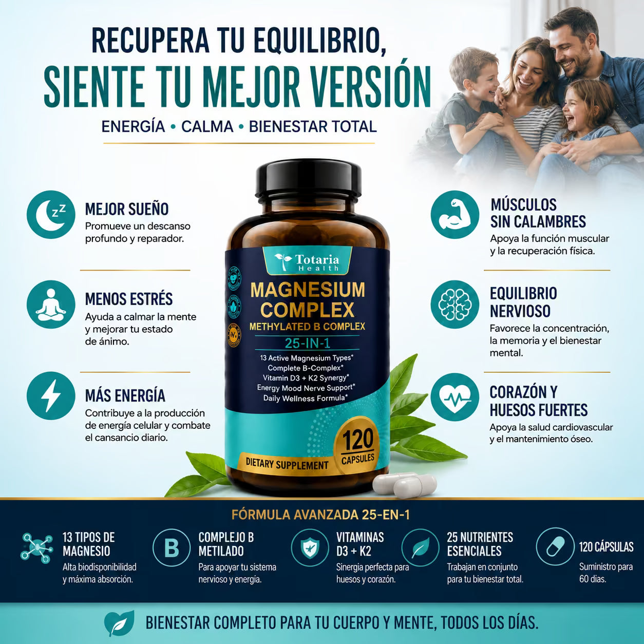 Magnesium Complex 25 En 1