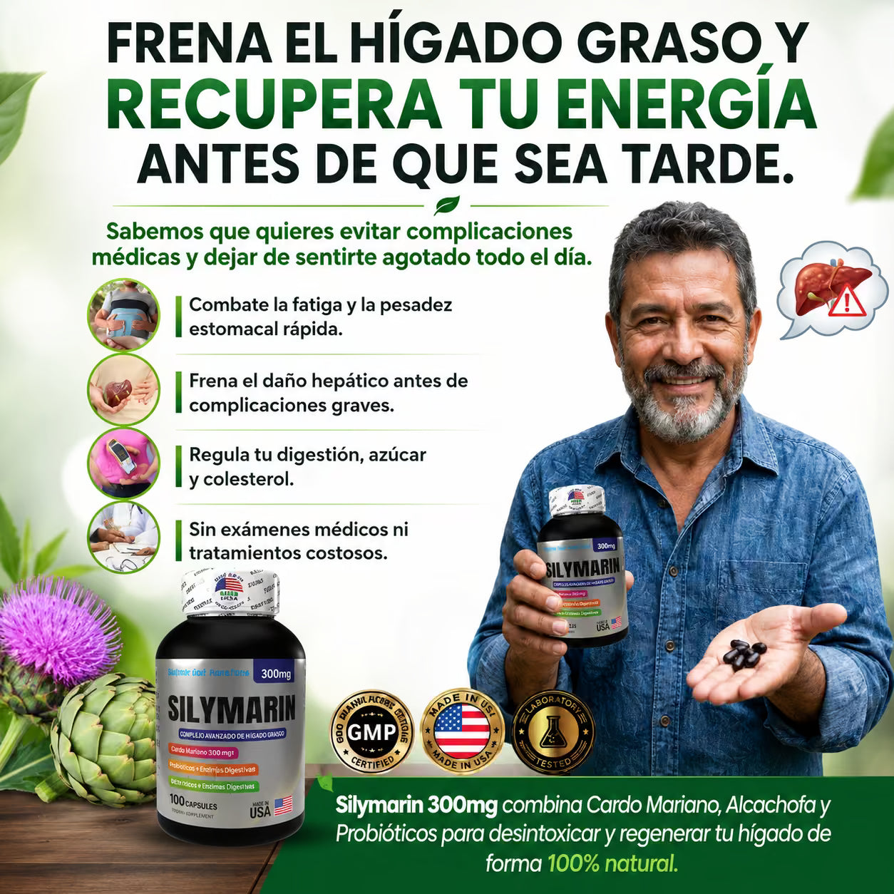 SILYMARINA 300mg – Detox