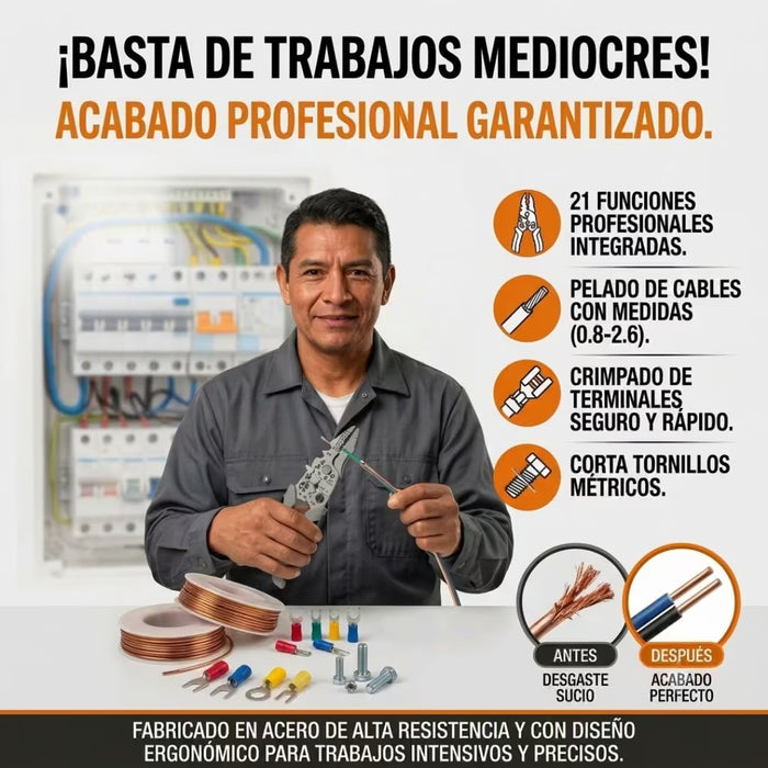 Alicate Multifuncional 21 En 1