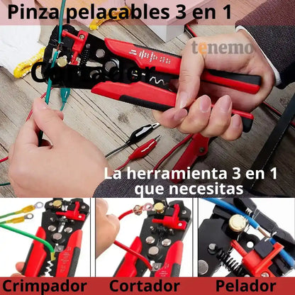 PINZA PELACABLES 3 EN 1